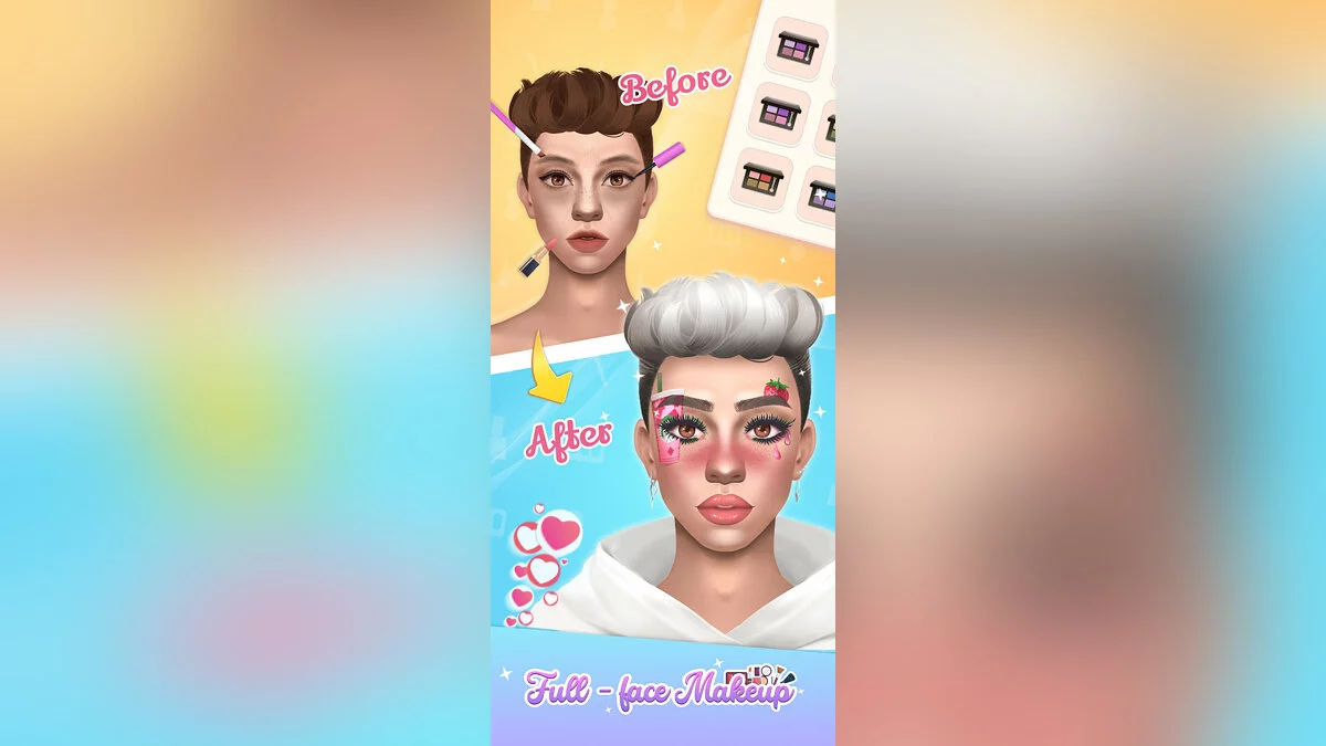 Скриншоты из Makeup Stylist-Trendy Designs