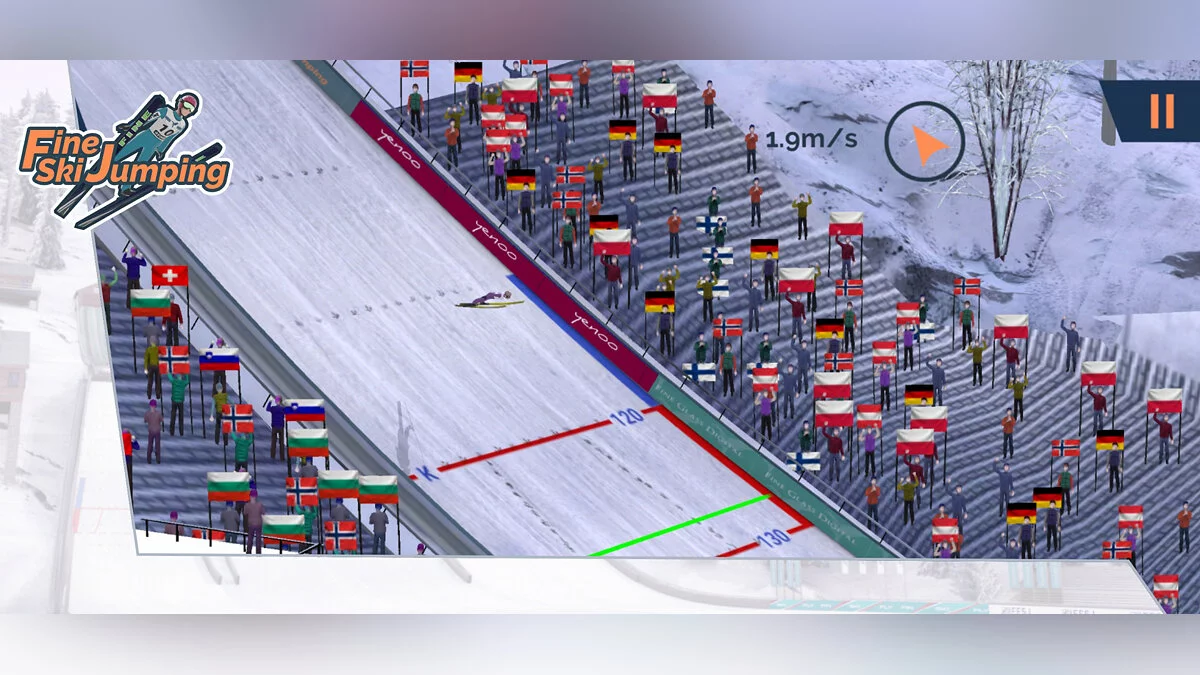 Скриншоты из Fine Ski Jumping