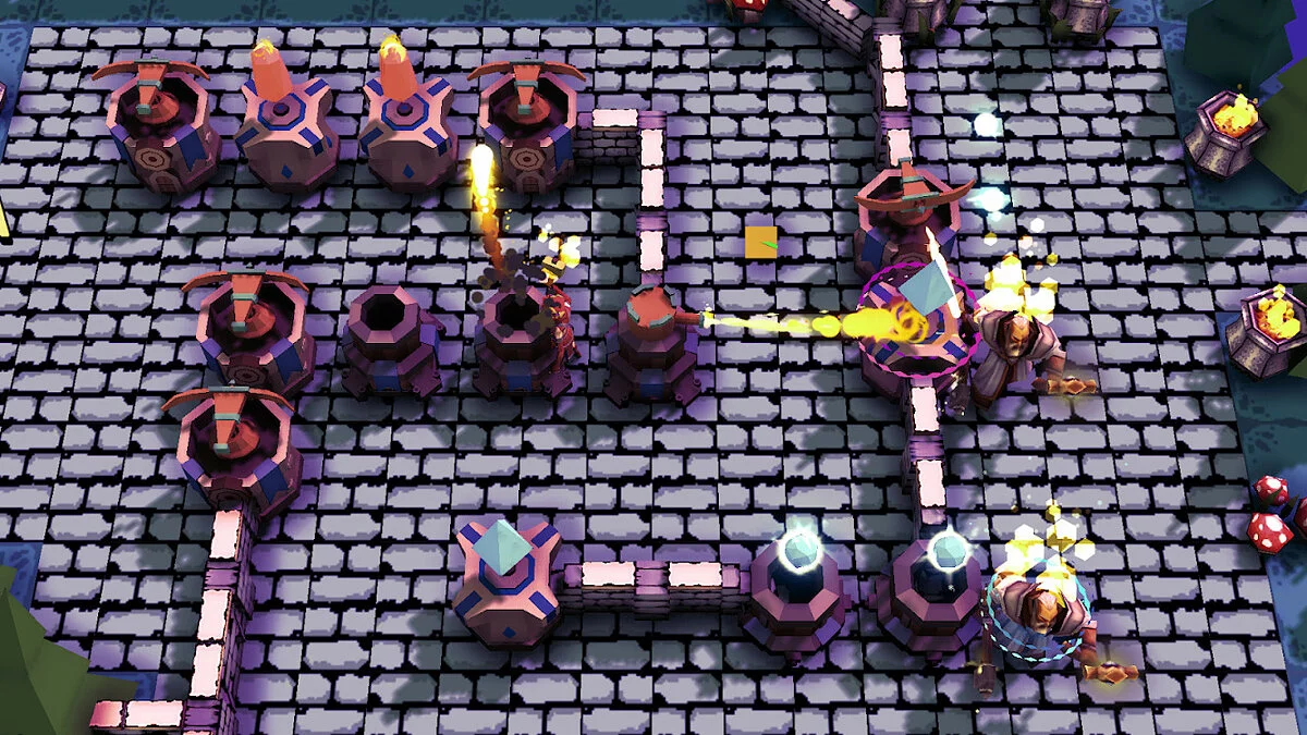 Скриншоты из Maze Defenders