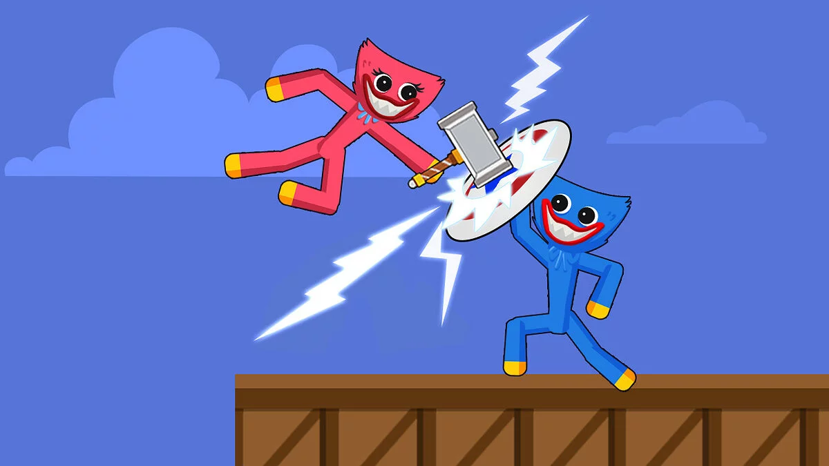 Скриншоты из Poppy Stickman Fighting