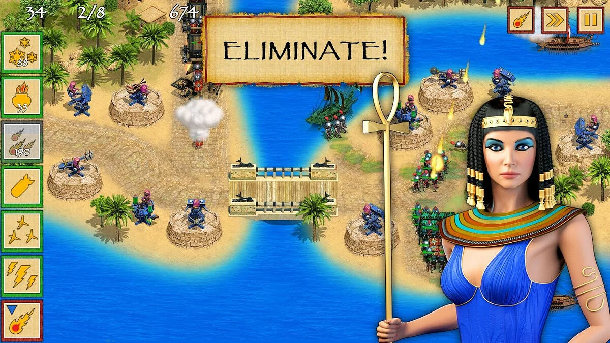 Скриншоты из Defense of Egypt Premium