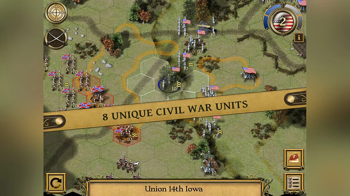 Скриншоты из Civil War: 1864