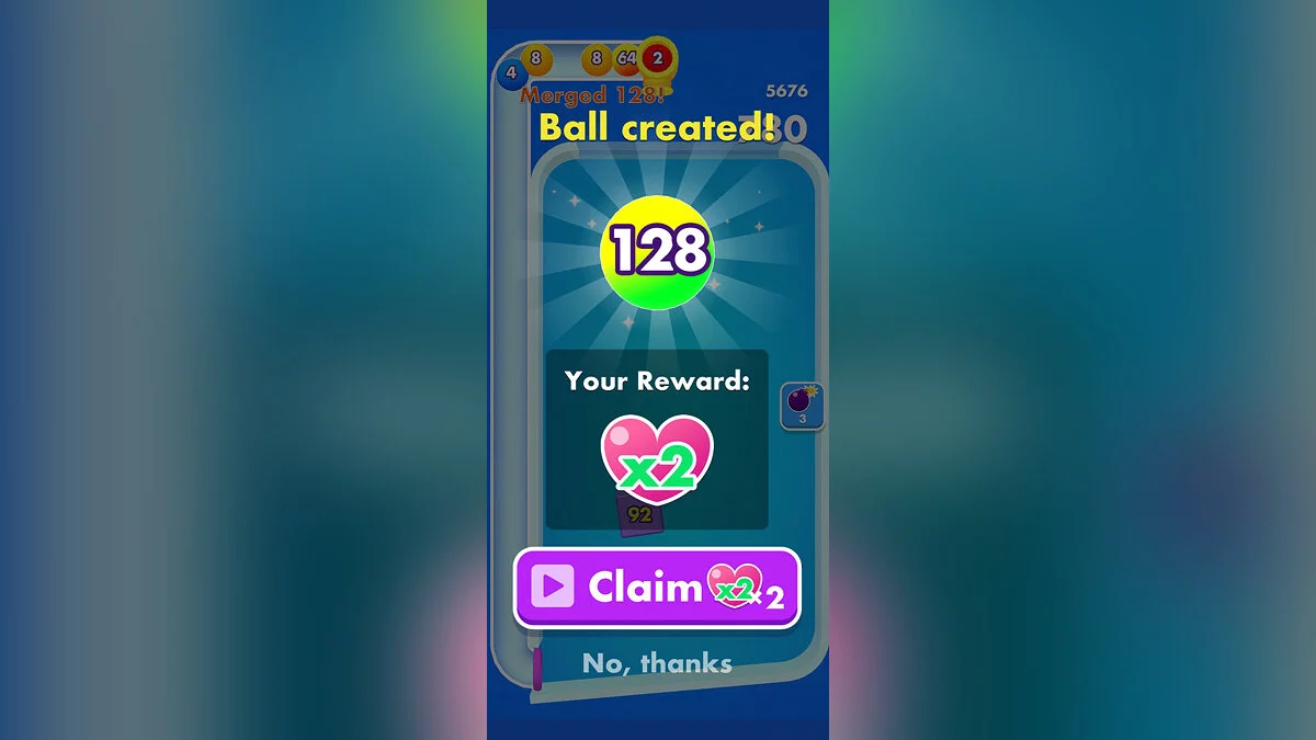 Скриншоты из Bounce Merge