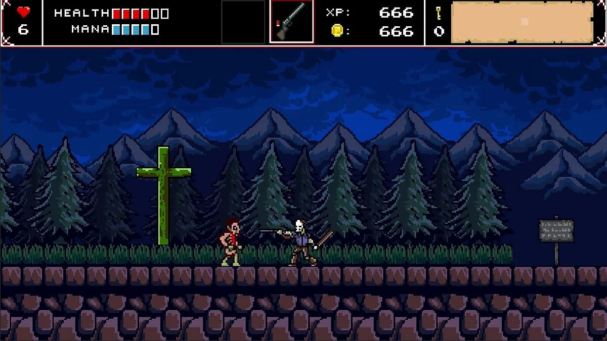 Скриншоты из Infernax
