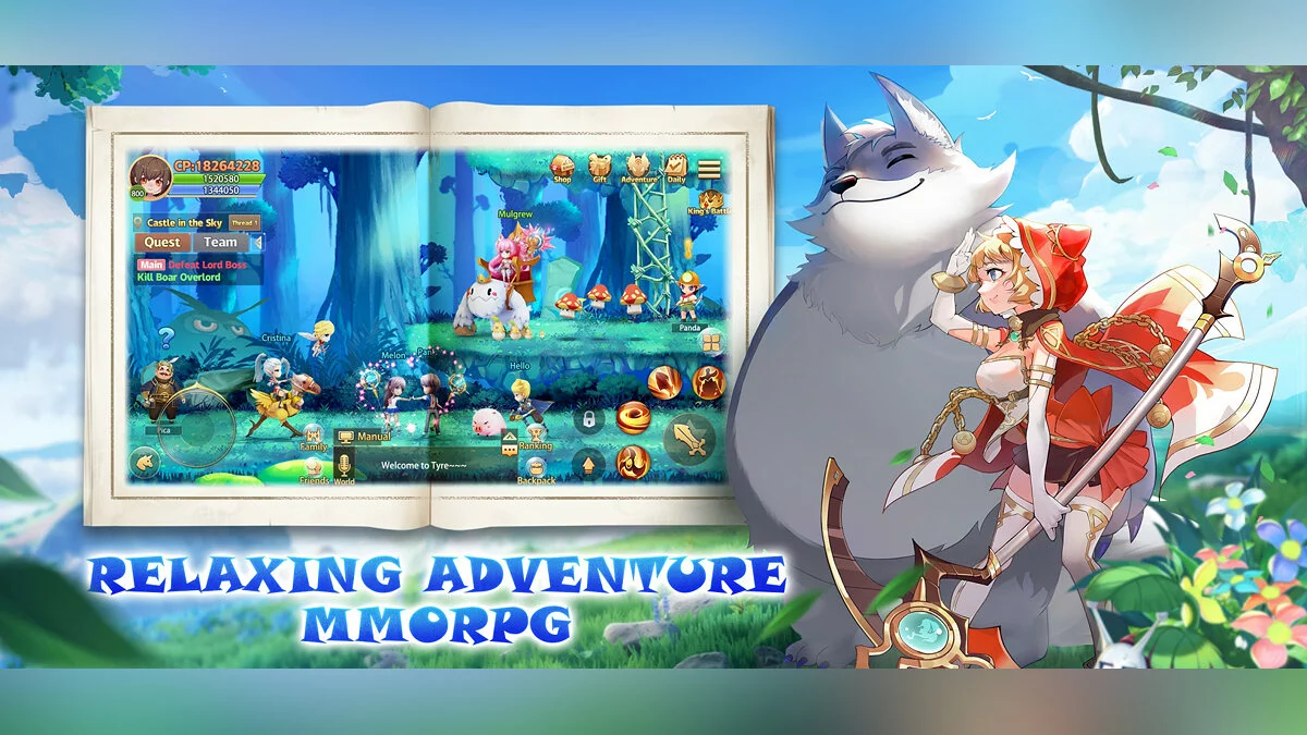 Скриншоты из Rainbow Story Global