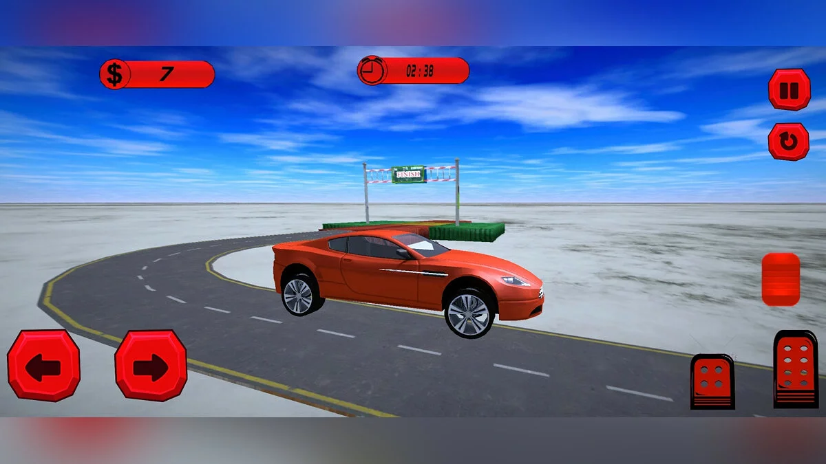 Скриншоты из Crazy Car Imposible Stunts