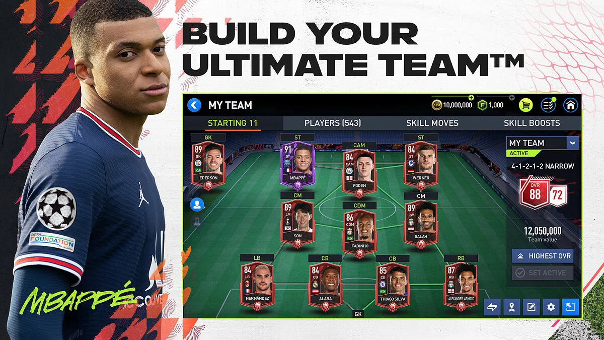 Скриншоты из FIFA Mobile 2022