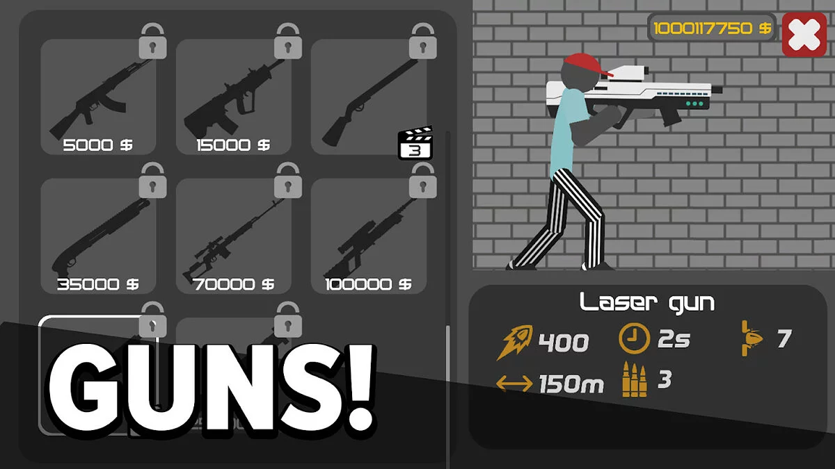 Скриншоты из Stickman Backflip Killer 5