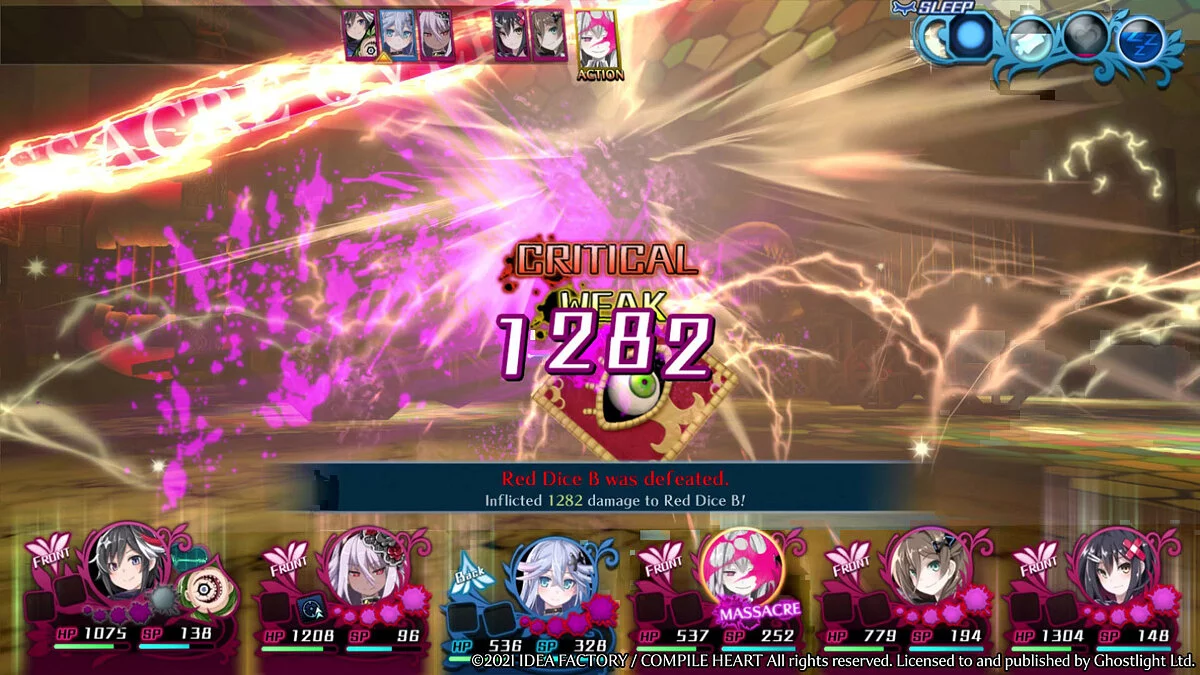 Скриншоты из Mary Skelter 2