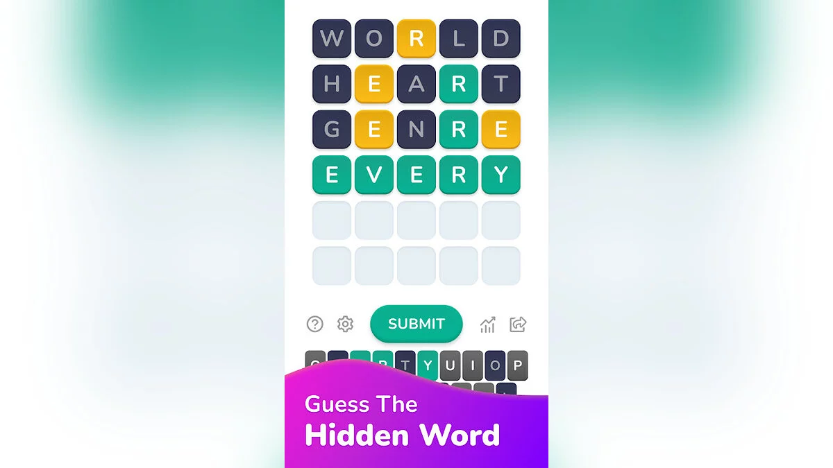 Скриншоты из Wordle Unlimited-Daily Word