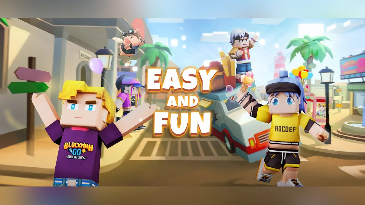 Скриншоты из Blockman GO - Adventures