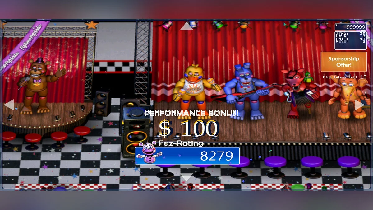 Скриншоты из FNaF 6: Pizzeria Simulator