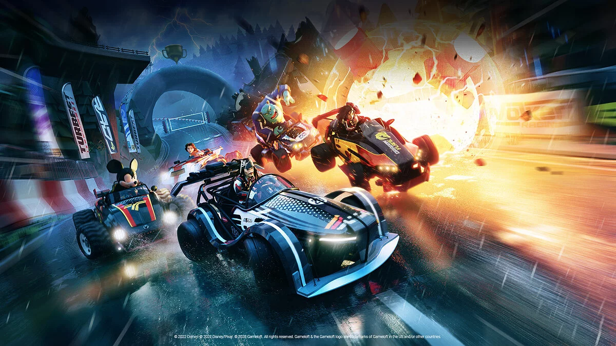 Арт из Disney Speedstorm