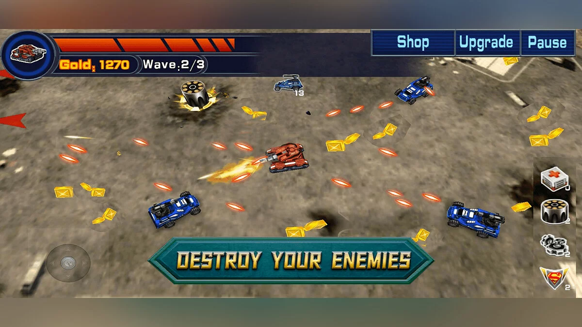 Скриншоты из Tank Battle 3D