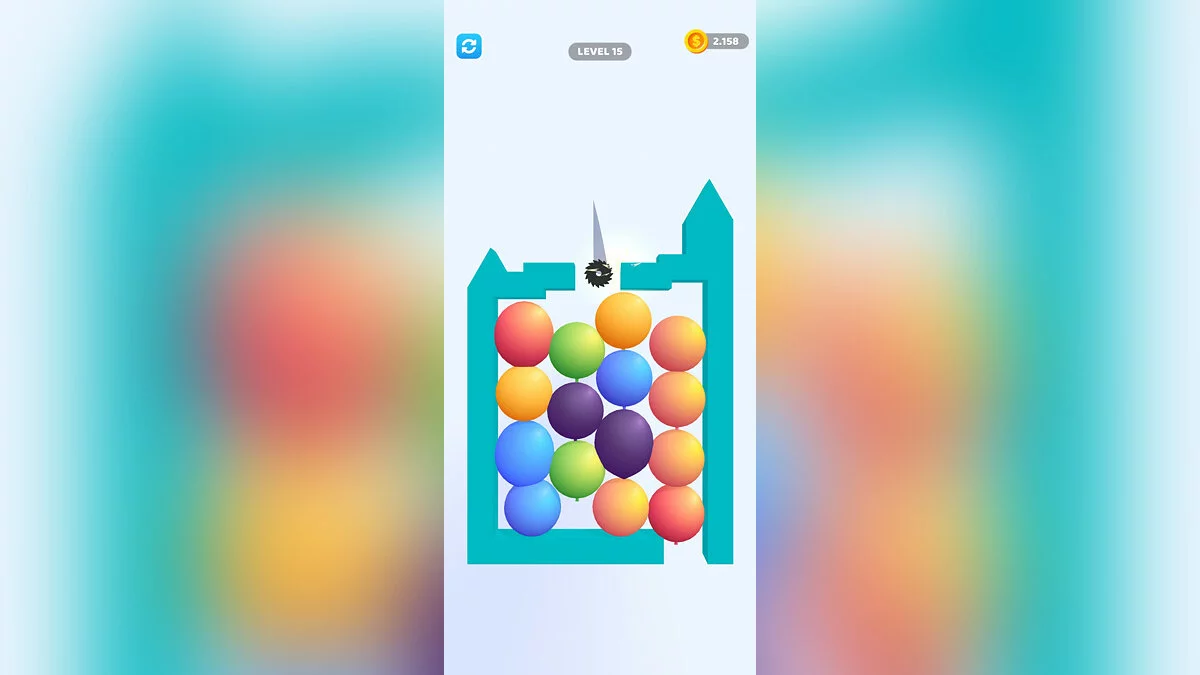 Скриншоты из Bounce and pop - Balloon pop