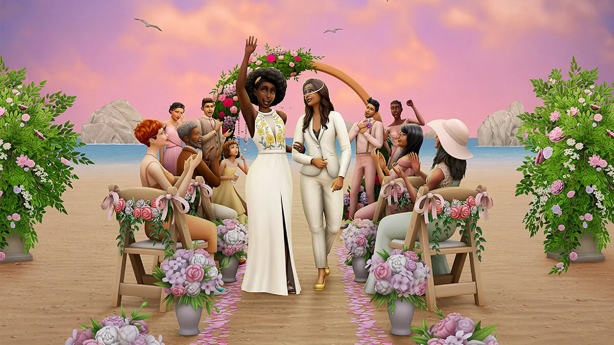 Арт из The Sims 4: My Wedding Stories