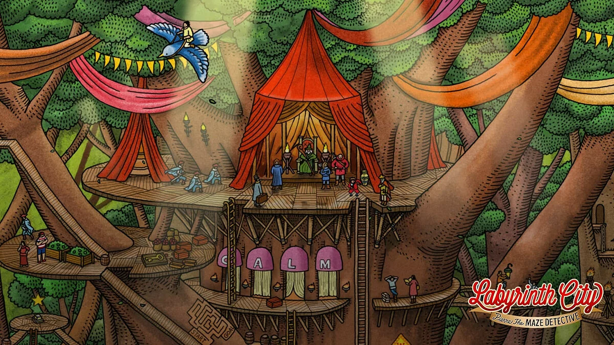 Скриншоты из Labyrinth City: Pierre the Maze Detective