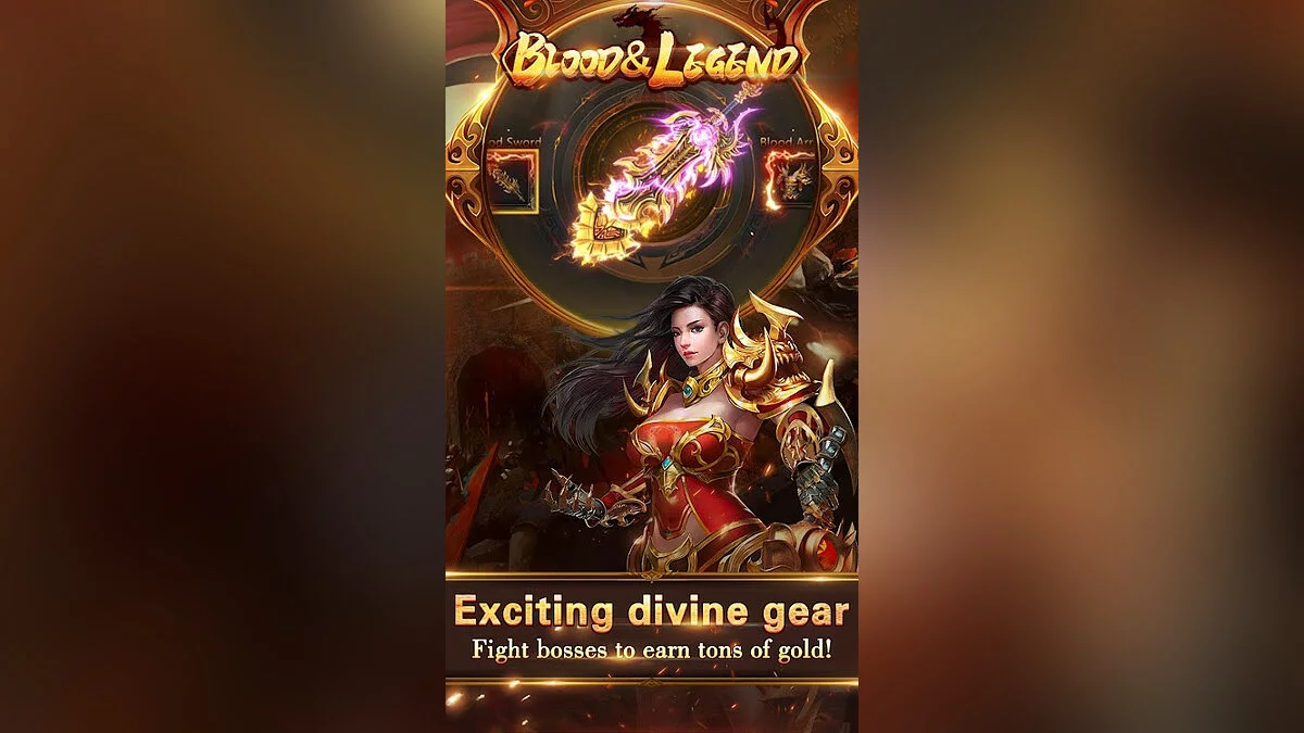 Скриншоты из Blood&Legend:Dragon King idle