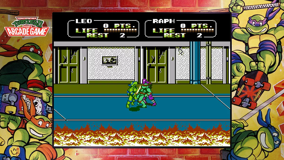 Скриншоты из Teenage Mutant Ninja Turtles: The Cowabunga Collection