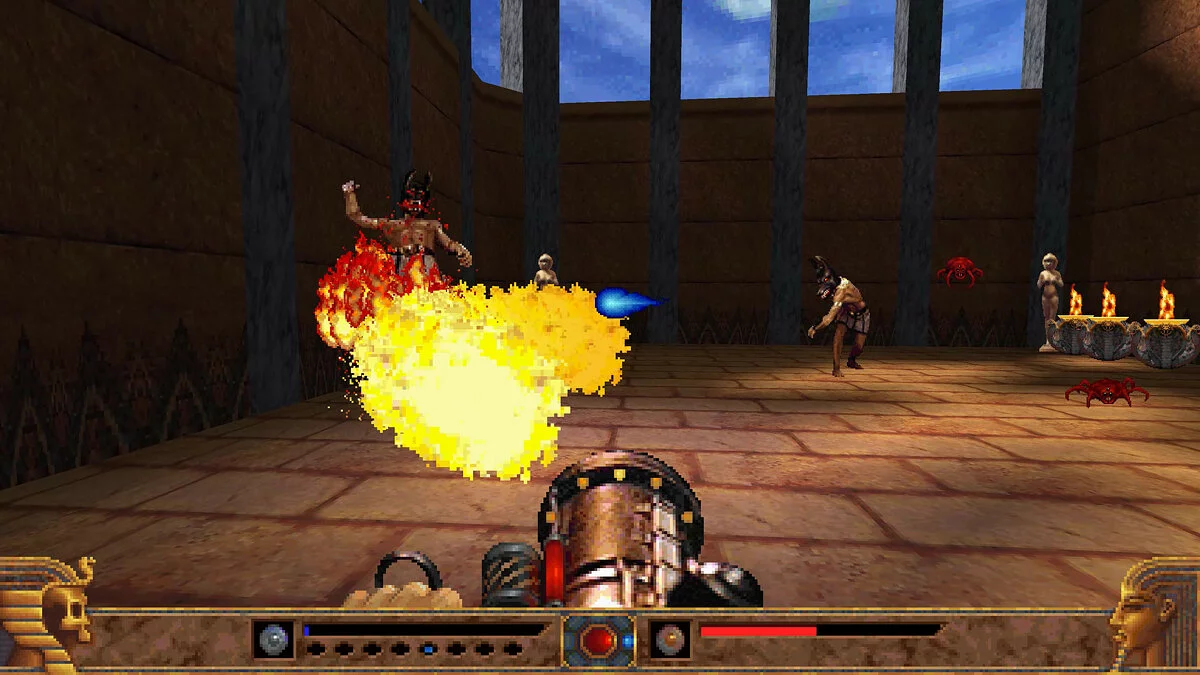 Скриншоты из PowerSlave Exhumed