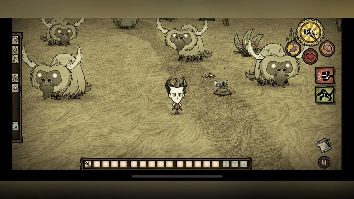 Скриншоты из Don't Starve: Pocket Edition