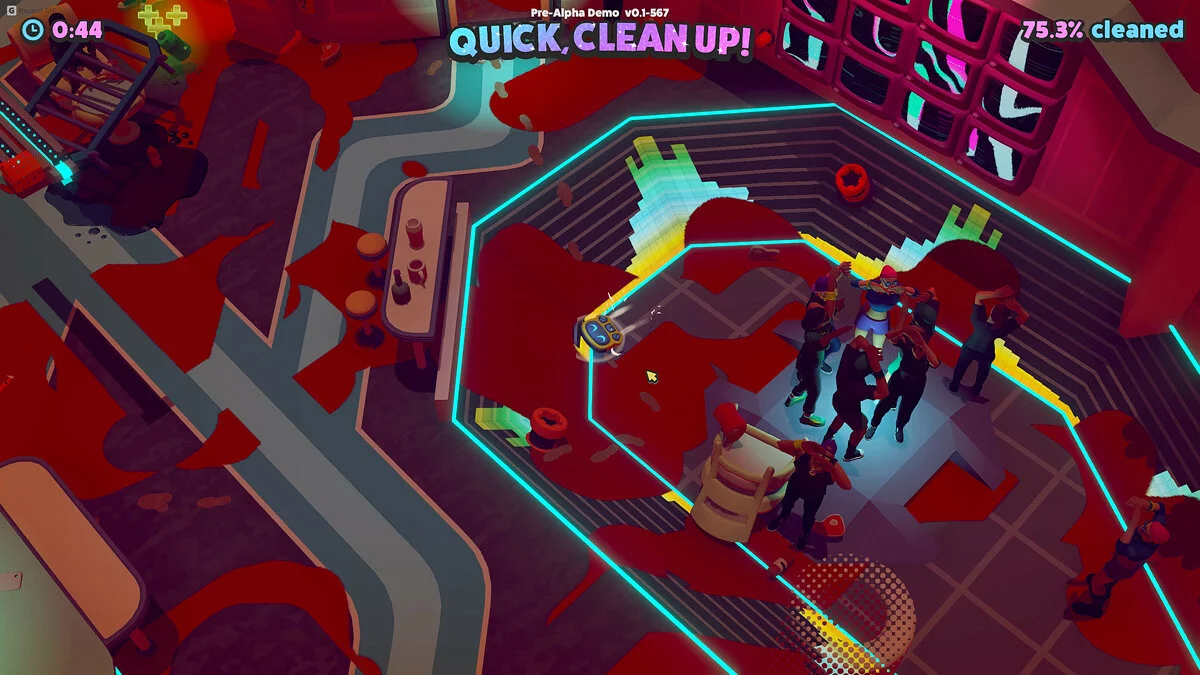 Скриншоты из JUSTICE SUCKS: Tactical Vacuum Action