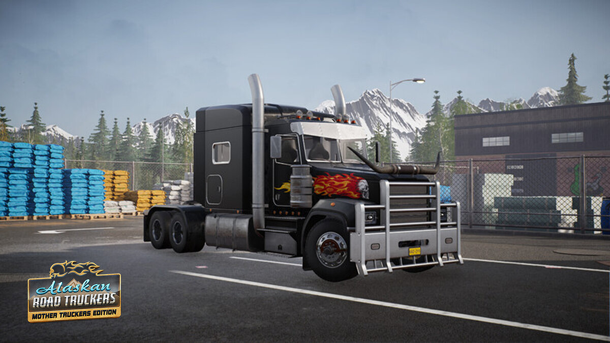 On the road truck simulation. Alaskan Road Truckers.