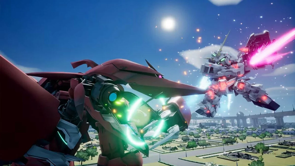 Скриншоты из SD Gundam Battle Alliance