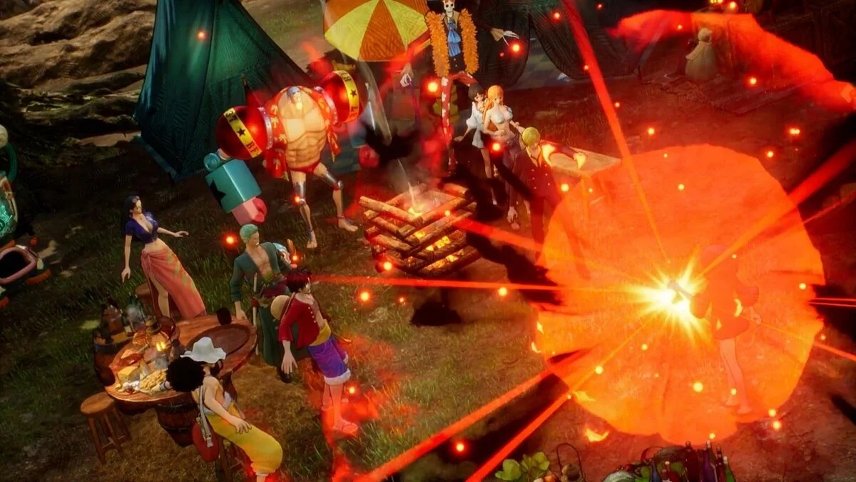 Скриншоты из One Piece Odyssey