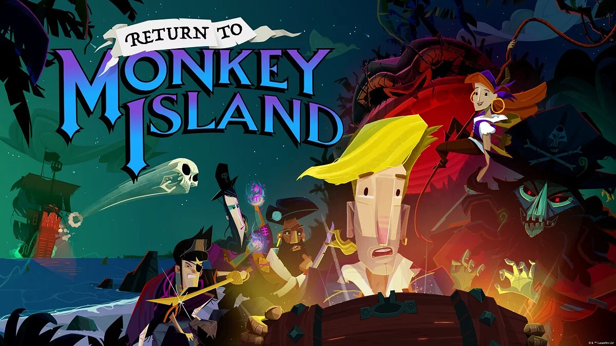 Арт из Return to Monkey Island