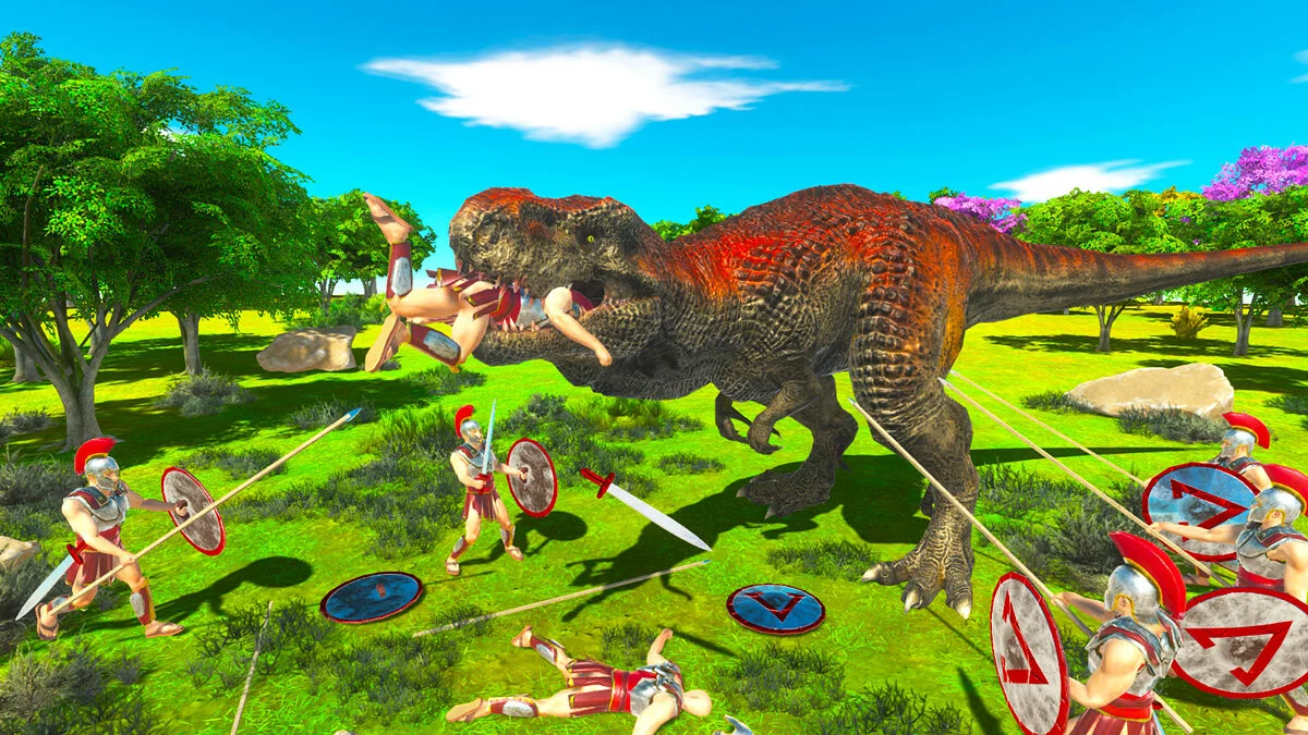 Скриншоты из Animal Revolt Battle Simulator