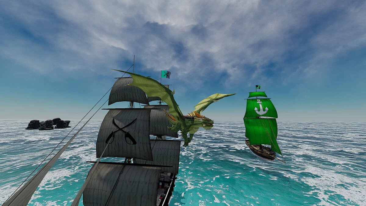 Скриншоты из Pirate Dragons