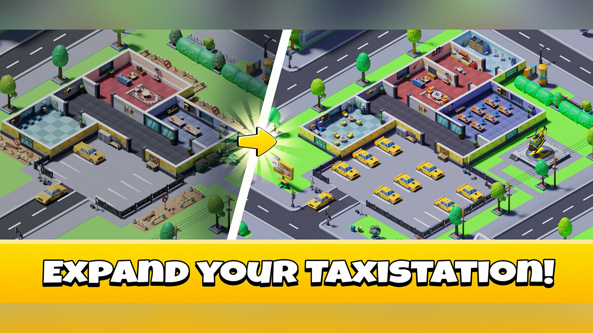 Idle Taxi Tycoon - что это за игра, трейлер, системные требования, отзывы и  оценки, цены и скидки, гайды и прохождение, похожие игры