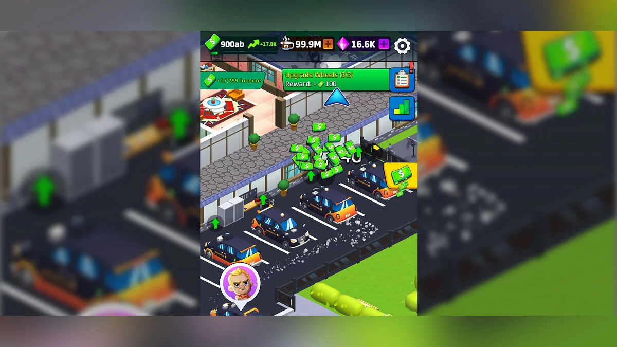 Скриншоты из Idle Taxi Tycoon