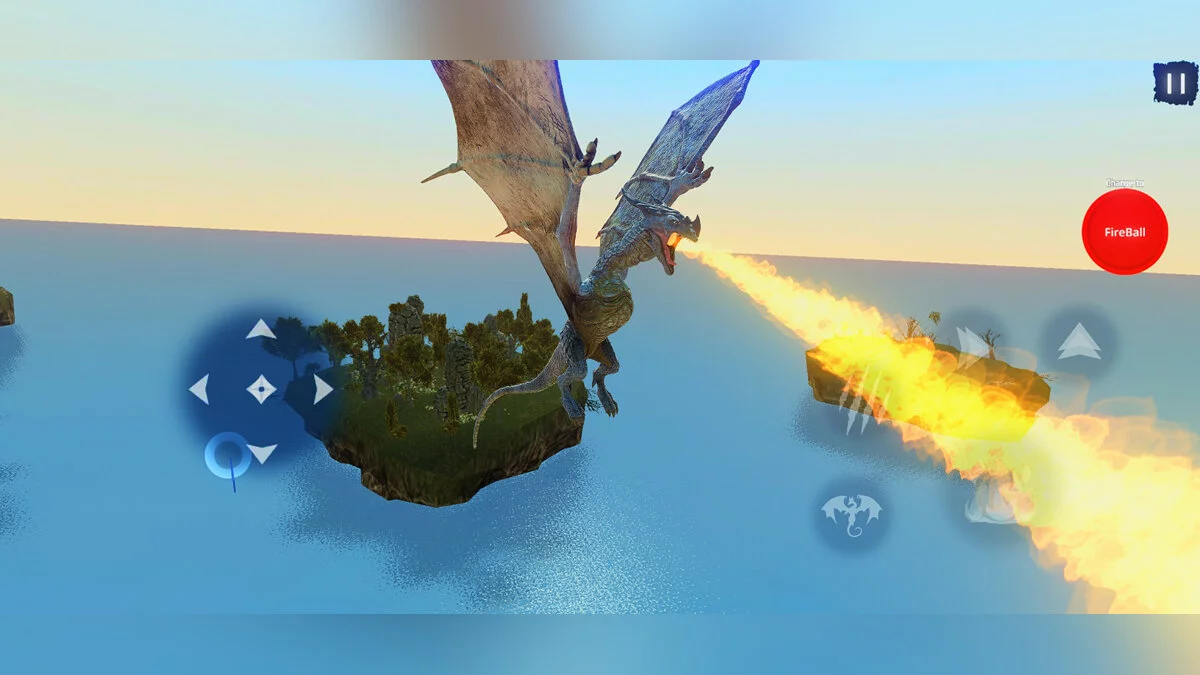 Скриншоты из Fantasy Dragon Simulator 2021