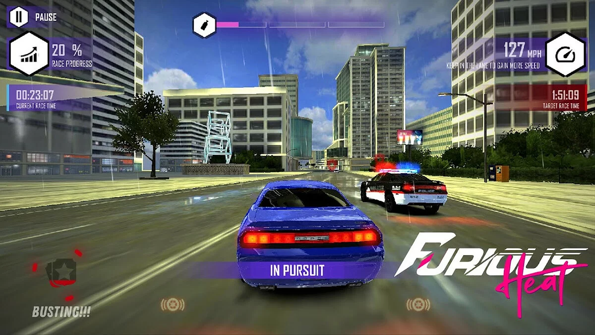 Скриншоты из Furious: Heat Racing