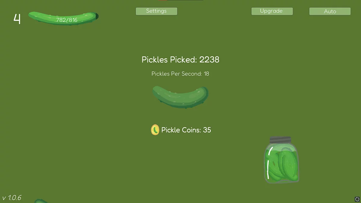 Скриншоты из Pickle Clicker