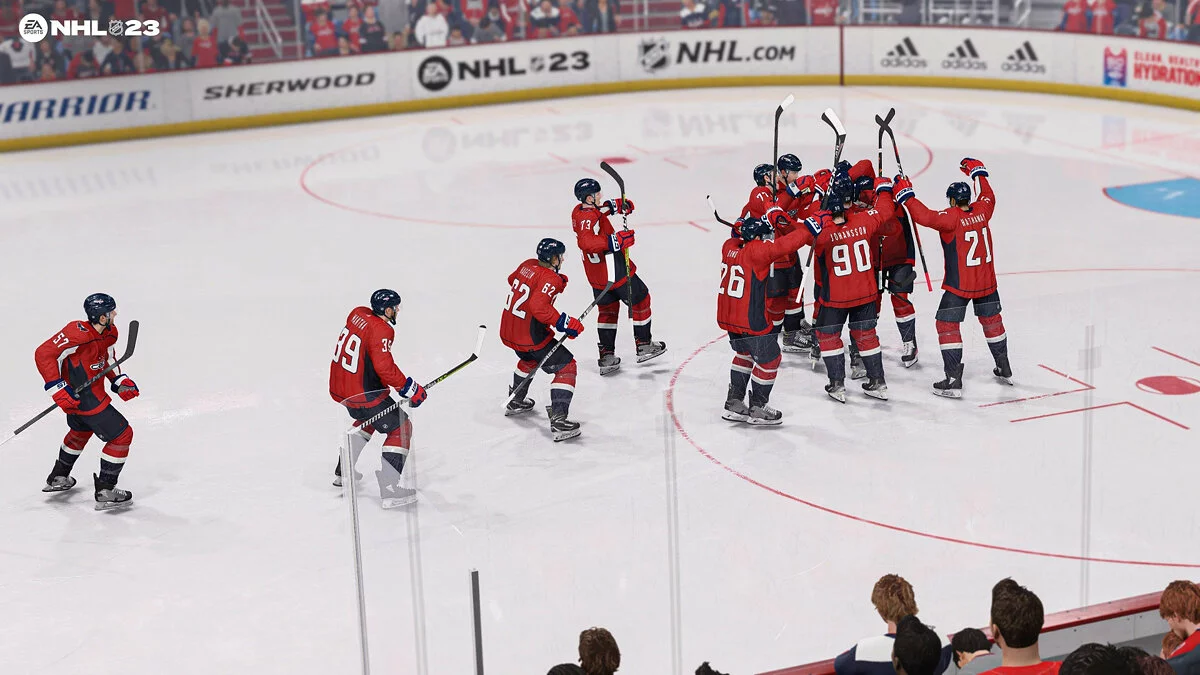 Скриншоты из NHL 23