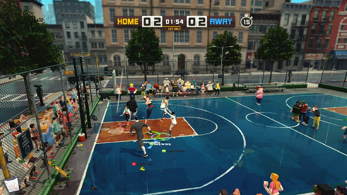 Скриншоты из 3on3 FreeStyle: Rebound