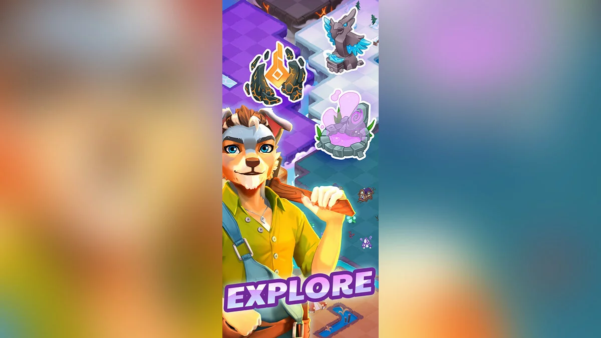 Скриншоты из AlchiMerge: Merge & Craft