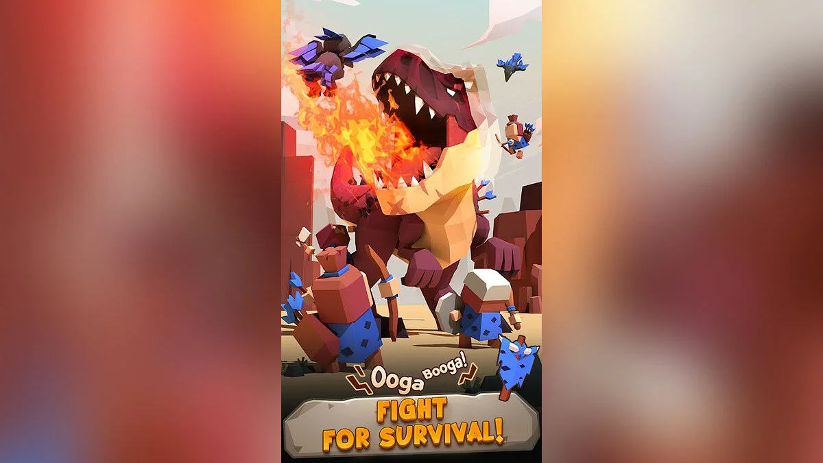 Скриншоты из Dino Clash: Tribal War