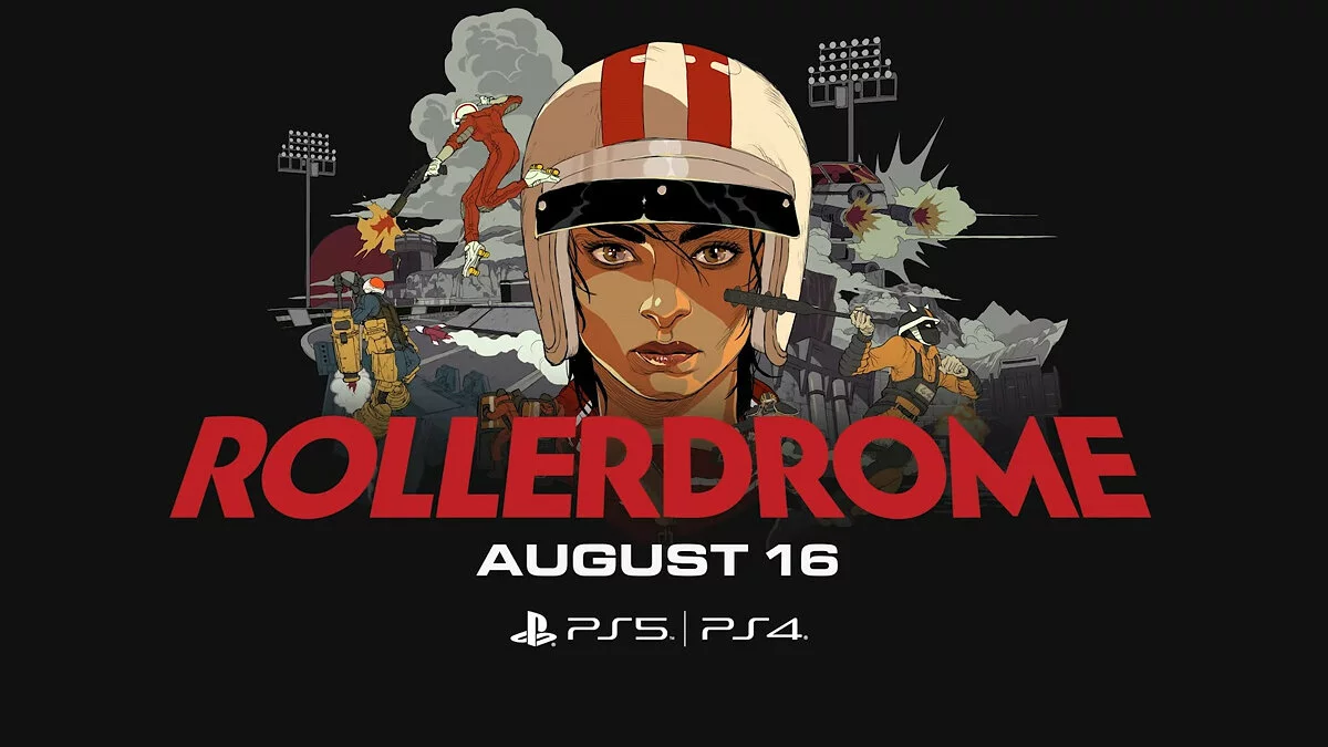 Арт из Rollerdrome