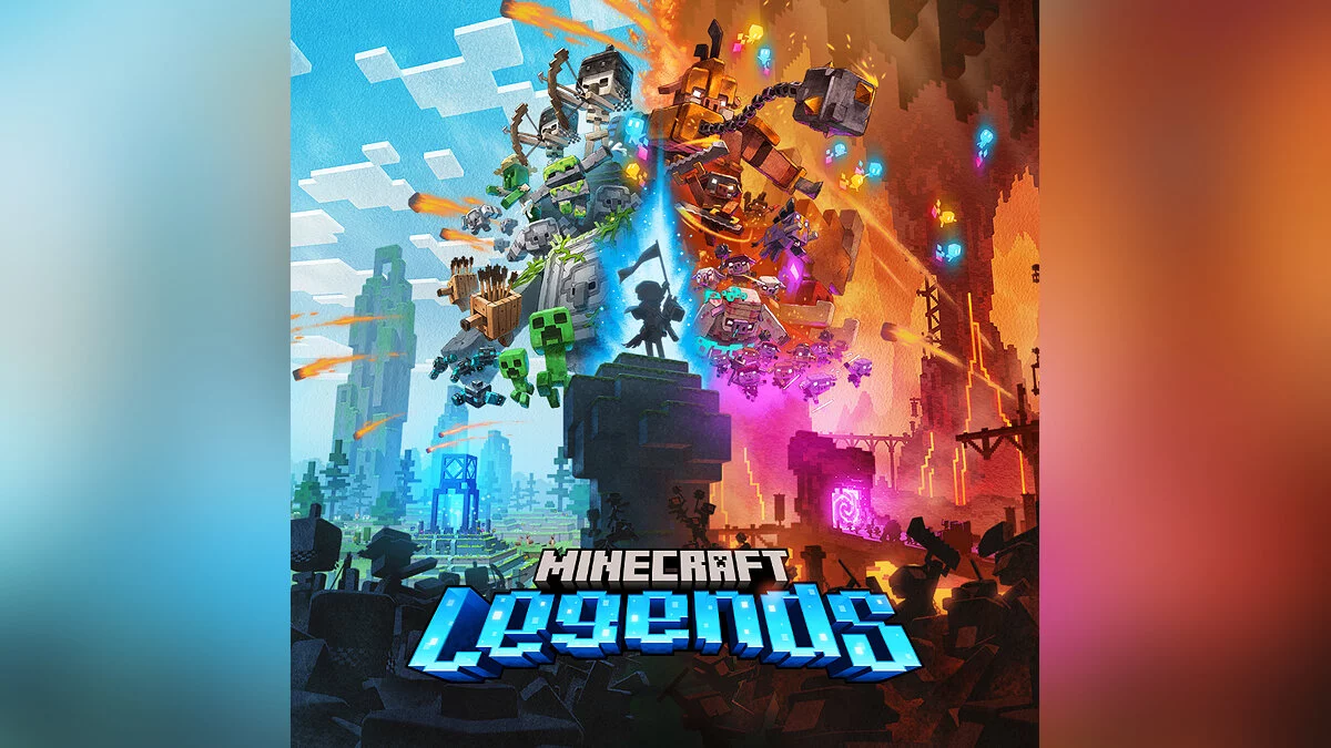 Арт из Minecraft Legends