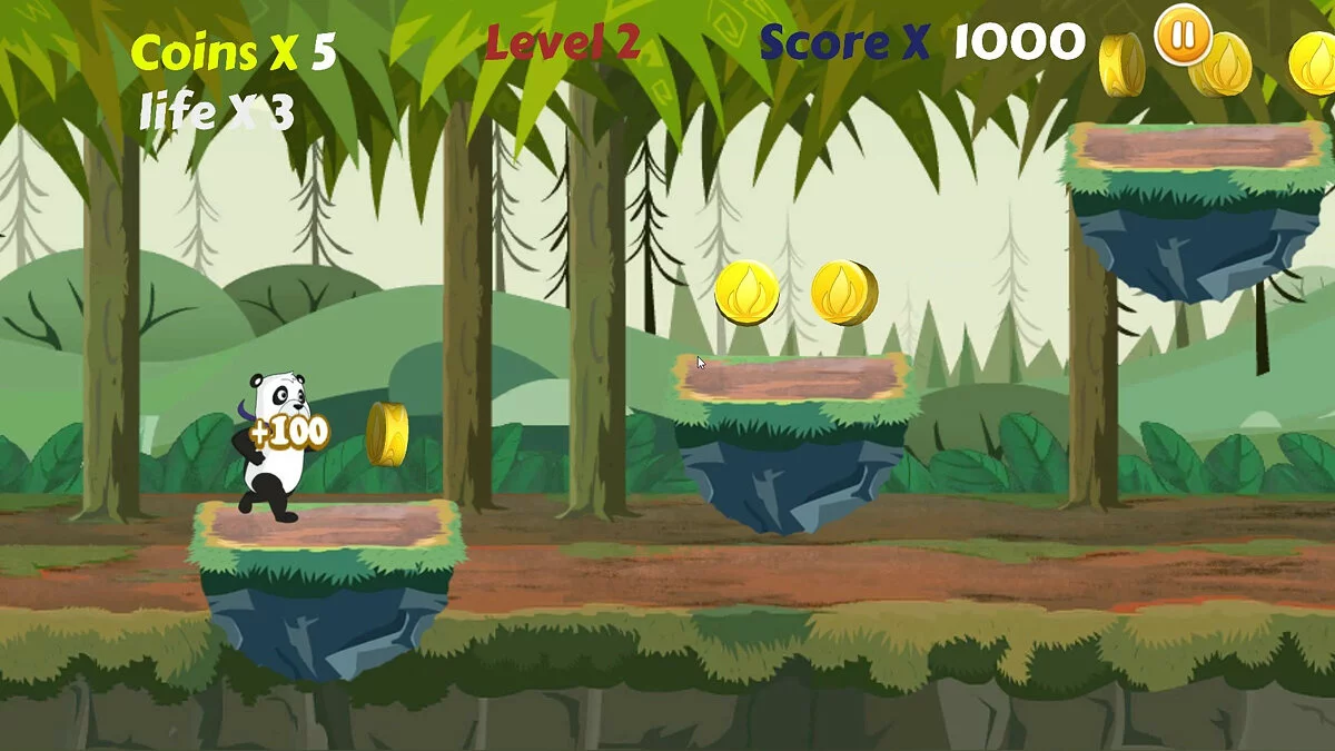 Скриншоты из Panda Parkour