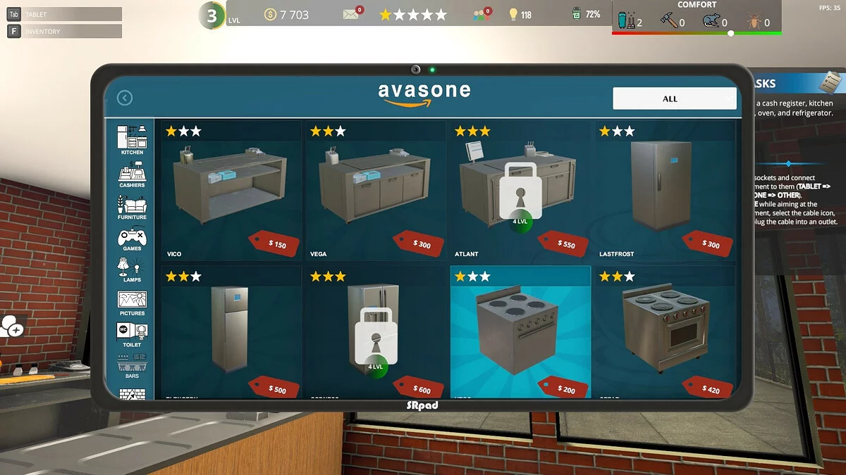 Скриншоты из Cafe Owner Simulator: Prologue