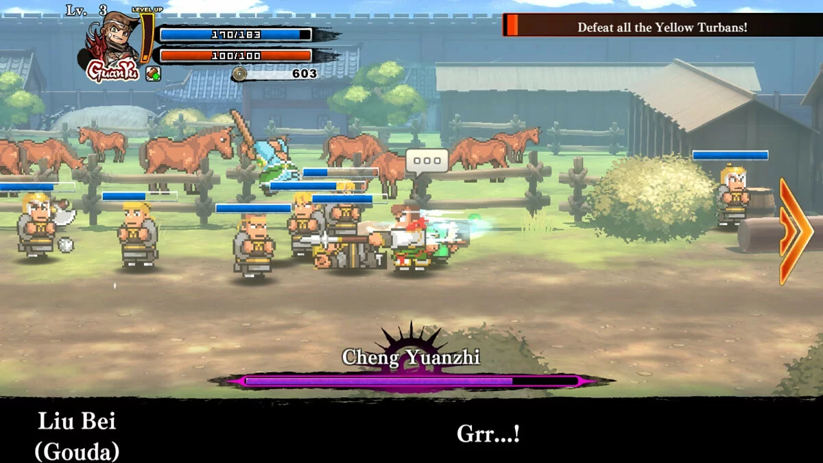 Скриншоты из River City Saga: Three Kingdoms
