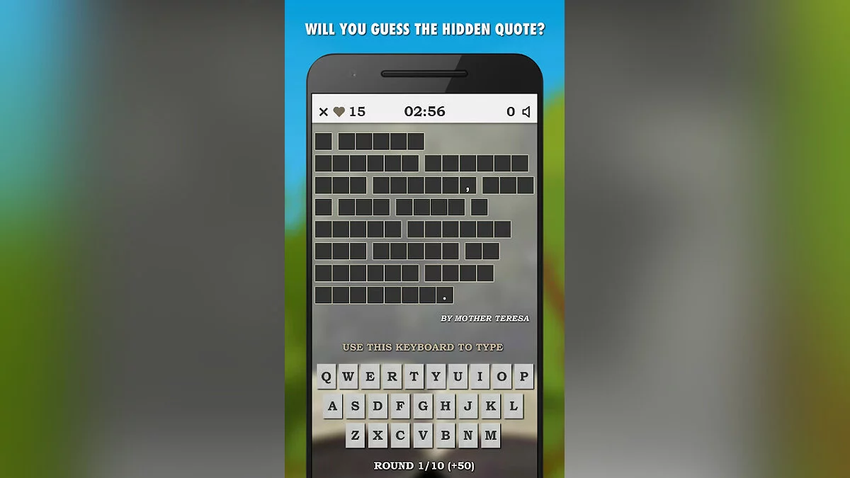 Скриншоты из Famous Quotes Guessing