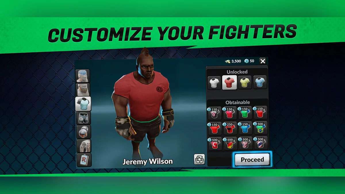 Скриншоты из MMA Manager 2: Ultimate Fight