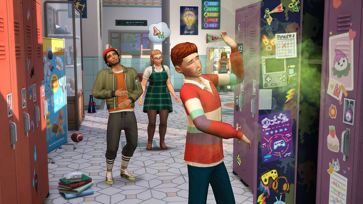 Скриншоты из The Sims 4: High School Years