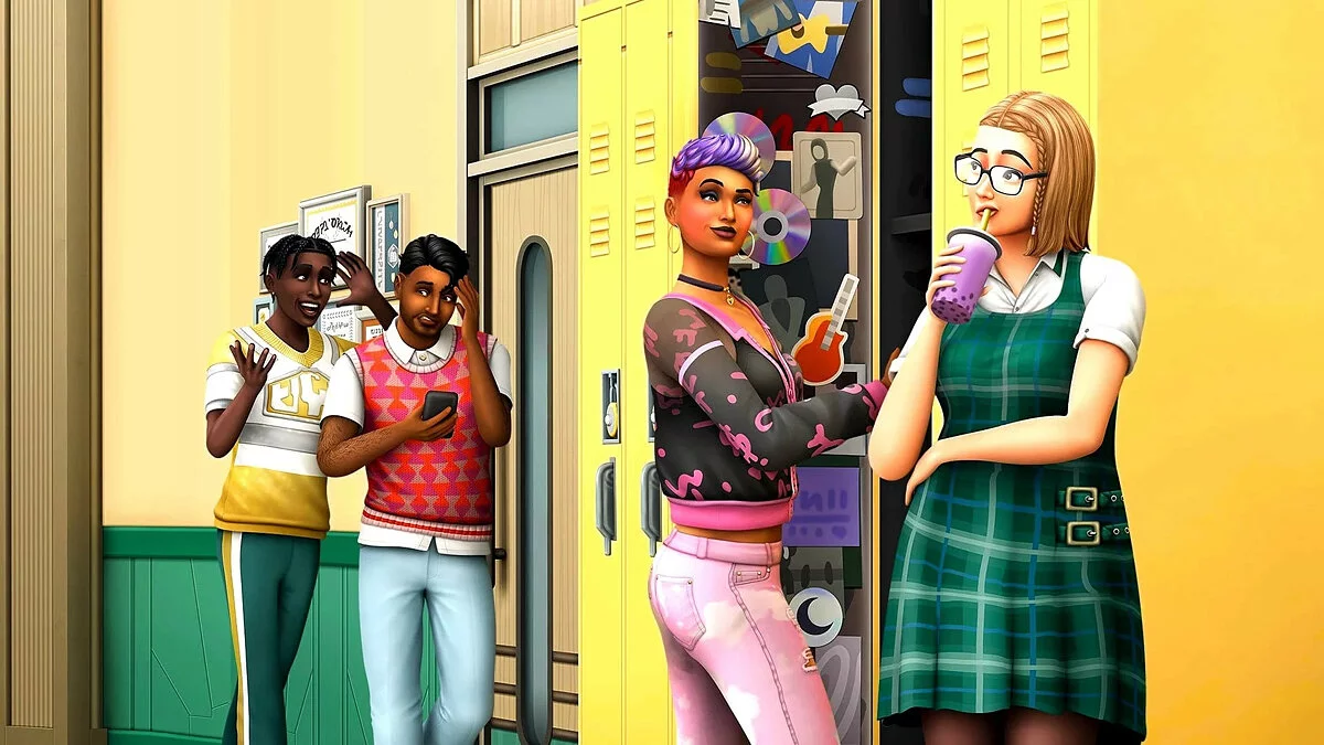 Арт из The Sims 4: High School Years
